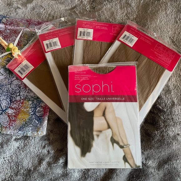 One size Beige Sophi Pantyhose 100 to 150 lbs fit 5’ to 5’8” - Picture 2 of 8